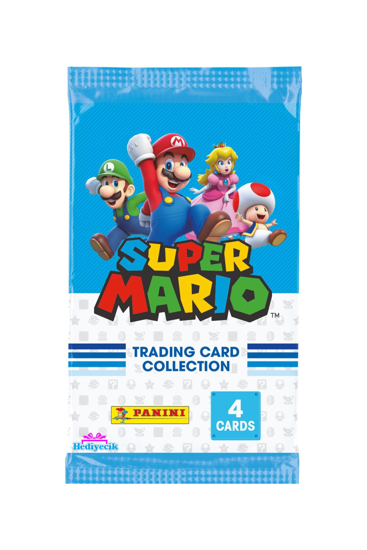 Hediyecik Panini Süper Mario Oyun Kartları Trading Card 24 Paket